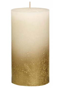 Свеча декоративная Гарда Декор Rustic 13см  цвет кремовый Garda Decor 103668646705