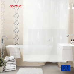 Штора для ванной комнаты Spirella Transparent 1018732