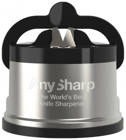 Точилка для ножей AnySharp PRO металлический корпус  цвет серебристый ASKSPRO