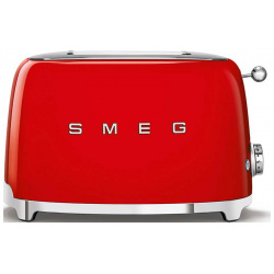 Тостер на 2 ломтика Smeg 50’s Style  красный TSF01RDEU