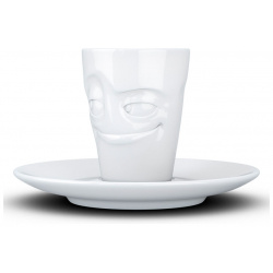 Чашка кофейная с блюдцем Tassen Мимика Impish T02 11 01 пара из