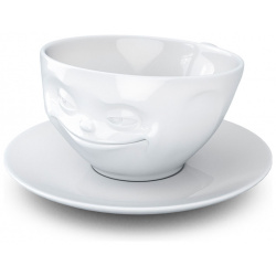 Чашка кофейная с блюдцем Tassen Мимика Grinning 200мл T01 41 01 Комплект из