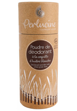 Пудровый дезодорант Perlucine из раковин белых устриц PERDEO1/40 Попробуйте наш