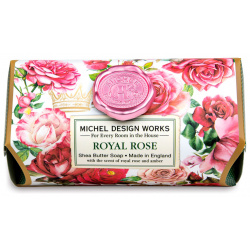 Мыло в бумажной обертке Michel Design Works Королевская роза SOAL357 