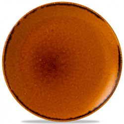 Тарелка Dudson Harvest  цвет коричневый HVBREVP81