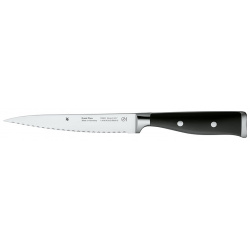 Нож кухонный WMF Grand Class 3201002740 Прямая линия обуха и изогнутый край