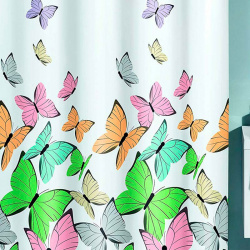Штора для ванной комнаты Kleine Wolke Butterflies Multicolor 5282148305 