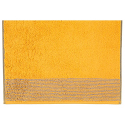Полотенце махровое Cawo Two Tone 50x100см  цвет желтый 590/057/050100
