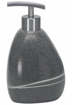 Дозатор для жидкого мыла Kleine Wolke Stones  серый 5080912854