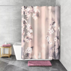 Штора для ванной комнаты Kleine Wolke Blossom Clove 240x180см 5956401352 
