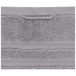 Полотенце махровое Pappel Cirrus/S 30x50  цвет темно серый 305/D7458/TS20965/030050
