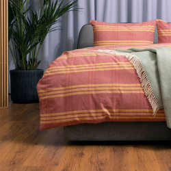 Комплект постельного белья 1 5 спальный Pappel red yellow stripe SYXUR355AMT/150200S 