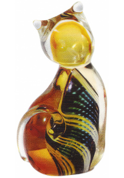 Фигурка Art Glass Цветной котенок ZB3341 AG 