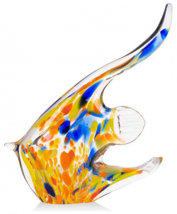 Фигурка цветная гутной работы Zapel Рыбка Скалярия 96 13 002 0010 01 Коллекция