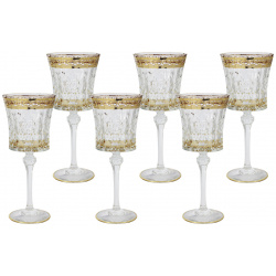 Набор бокалов для вина Same Цветная Флоренция SM3171/678/Y Хрустальные изделия