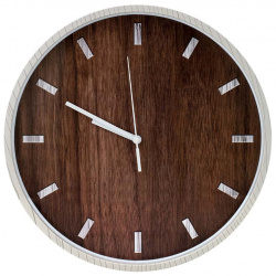 Часы настенные Вещицы Дерево  цвет коричневый Fancy65