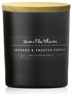 Свеча ароматическая в стекле Vanilla Blanc Naturelle Гранат и ванильная пудра VB0025 