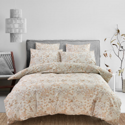 Комплект постельного белья 1 5 спальный Pappel Flower field  розовый YGYN116AM/150200S