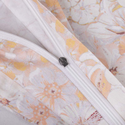 Комплект постельного белья 1 5 спальный Pappel Flower field  розовый YGYN116AM/150200S