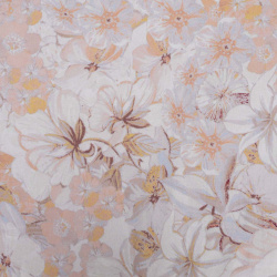 Комплект постельного белья семейный Pappel Flower field  розовый YGYN116AM/150200F