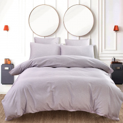 Комплект постельного белья 1 5 спальный Pappel Smooth lilac YGNP027AP/150200S 