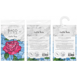 Саше ароматическое BAGO home Мозаика  Замковая роза BGM0505