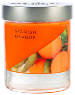 Свеча ароматическая в стеклянной банке Wax Lyrical Сделано Англии  Солнечный апельсин WLE3205