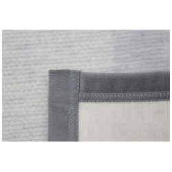 Плед 1 5 спальный Biederlack Modern Classics Grey Woven 773845/150200