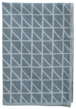 Кухонное полотенце с принтом Twist темно синего цвета Cuts&Pieces 45х70 Tkano TK18 TT0007 