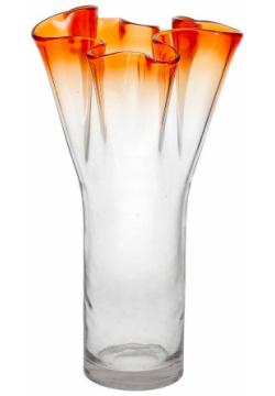 Ваза Andrea Fontebasso Glass Design Bizarre 32см  цвет оранжевый GD5VC602810 Я