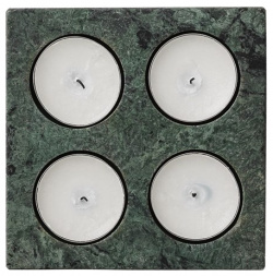 Подсвечник под 4 чайные свечи Lene Bjerre Marble A00001292 Оригинальный дизайн