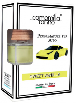 Ароматизатор для автомобиля Camomilla Torino Bianca Сладкая ваниль 8055060443719 