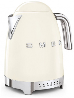 Чайник электрический Smeg 50’s Style  кремовый KLF04CREU