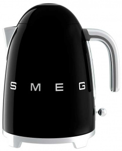 Чайник электрический Smeg 50’s Style  черный KLF03BLEU
