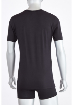 Базовая футболка из гладкого эластичного модала ZIMMERLI