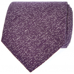 Шелковый галстук с вышитым жаккардовым принтом CANALI Мужской