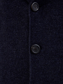 Удлиненный блейзер из шерсти с накладными карманами CANALI