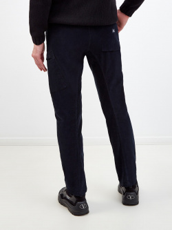 Вельветовые брюки Regular Fit с карманом карго и линзой C P COMPANY