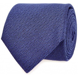 Шелковый галстук ручной работы с жаккардовым паттерном CANALI Мужской
