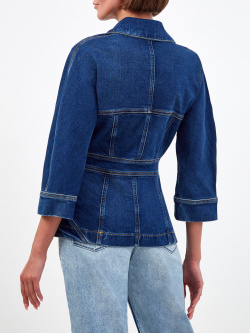 Приталенный джинсовый жакет KARL X AMBER VALLETTA LAGERFELD