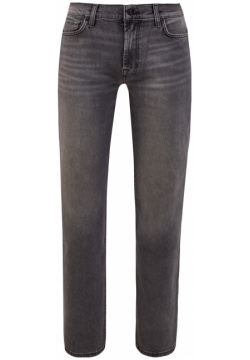 Прямые джинсы на средней посадке из денима Luxe Vintage 7 FOR ALL MANKIND 