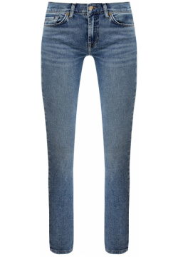Облегающие джинсы Roxanne с контрастной прострочкой 7 FOR ALL MANKIND Женские