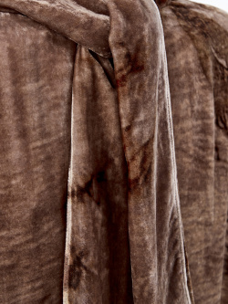 Свободная блуза из бархатистой вискозы и шелка с лентой шарфом GENTRYPORTOFINO