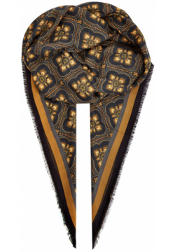 Платок из тонкого кашемира и шелка с орнаментом ETRO 