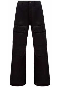 Широкие брюки P Malvarosa с объемными карманами карго DIESEL 