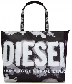 Вместительная сумка Rave Tote с принтом в стиле граффити DIESEL 