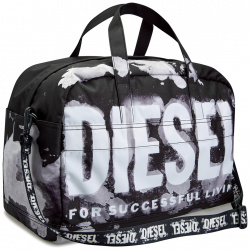 Спортивная сумка Rave Duffle с принтом и съемным ремнем DIESEL