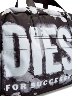 Спортивная сумка Rave Duffle с принтом и съемным ремнем DIESEL