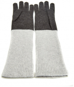 Кашемировые перчатки эластичной вязки из коллекции Platinum ELEVENTY