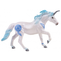 Единорог голубой фигурка лошади Collecta